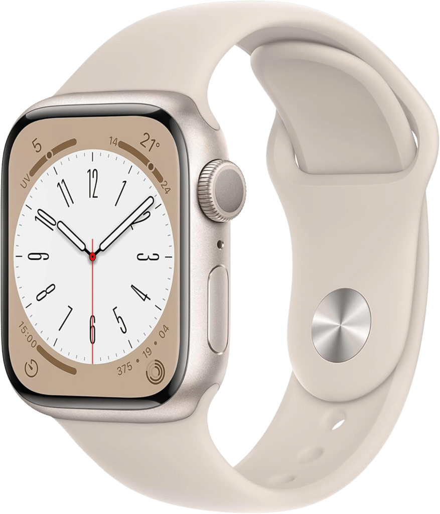 Apple Watch Series 8 (GPS, 41mm) Lumière stellaire