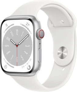 Apple Apple Watch Series 8 GPS + Cellular 45mm Argent