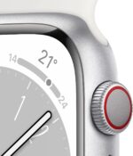 Apple Apple Watch Series 8 GPS + Cellular 45mm Argent