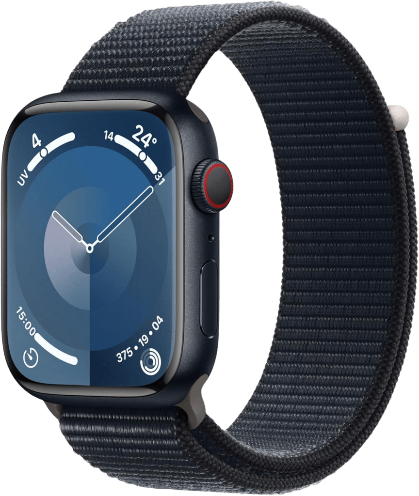 Apple Watch Series 9 45mm GPS + Cellular Minuit