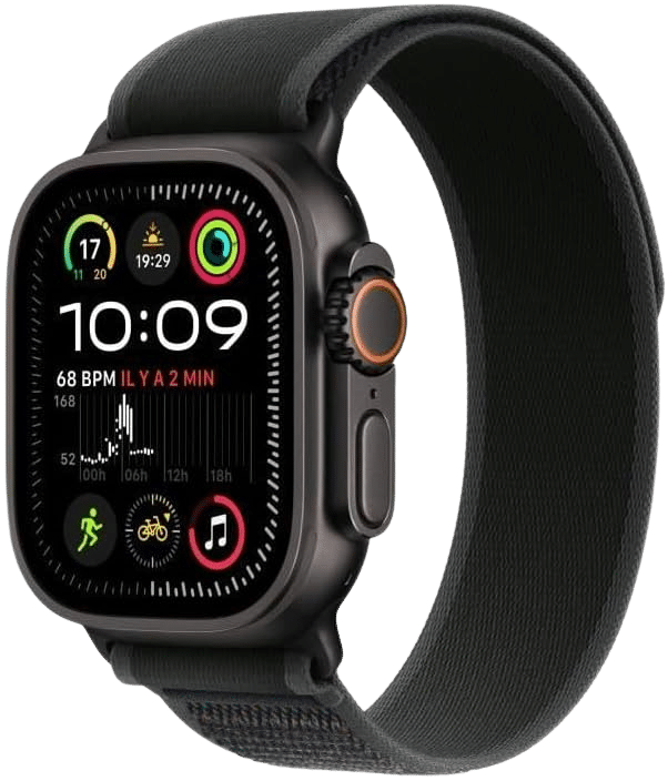 Montre Connectée : Apple Watch Ultra 2 49mm Noir