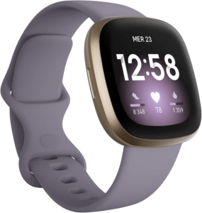 Fitbit Fitbit Versa 3 Noir/Aluminium Graphite, Bleu Nuit/Aluminium Or Doux, Rose/Aluminium Or Doux