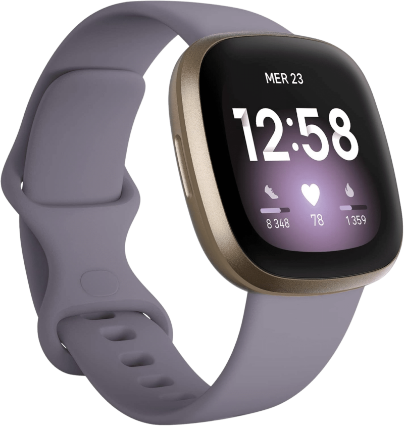 Fitbit Fitbit Versa 3 Noir/Aluminium Graphite, Bleu Nuit/Aluminium Or Doux, Rose/Aluminium Or Doux