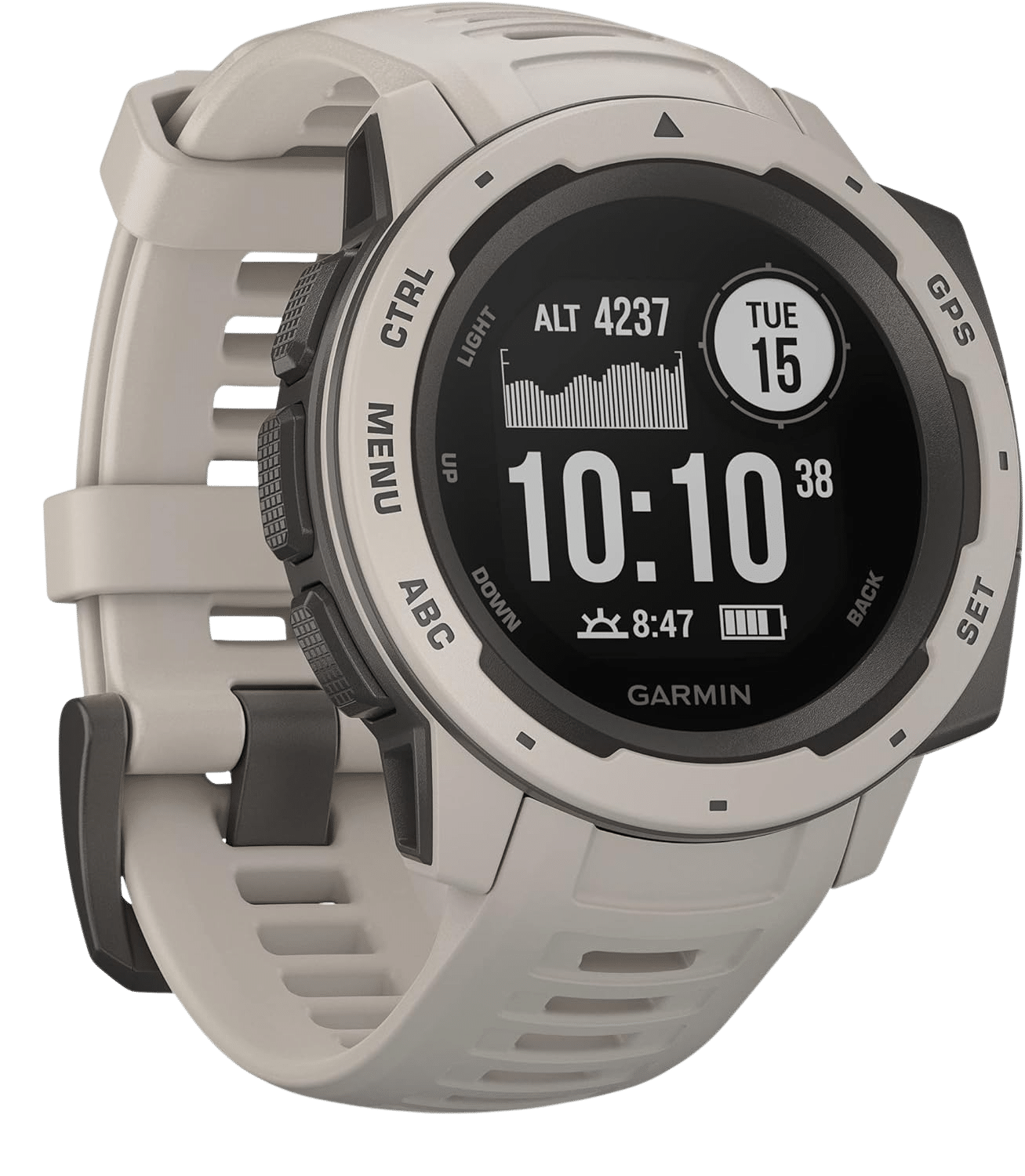 Montre Connectée : Garmin Instinct Gris clair