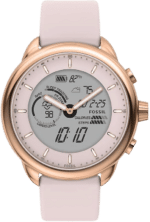 Fossil Gen 6 Wellness Edition Hybrid Noir, Argent, Or rose