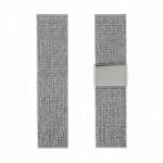 Bracelet magnétique maille métal montre connectée - gris