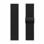 Bracelet magnétique maille métal montre connectée - noir