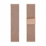 Bracelet magnétique maille métal montre connectée - or rose