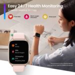 Amazfit GTS 4 43mm Noir, Blanc, Rose, Marron