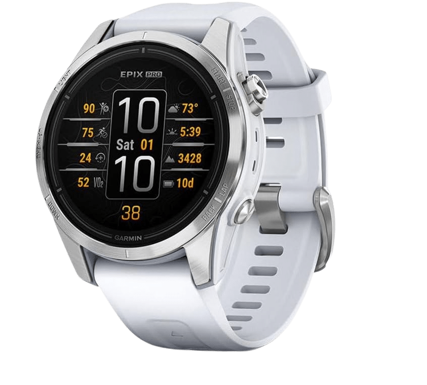 Montre Connectée : Garmin Epix Pro 42mm Silver