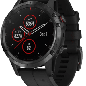 Garmin Fenix 5 Plus, Sapphire 47mm Noir