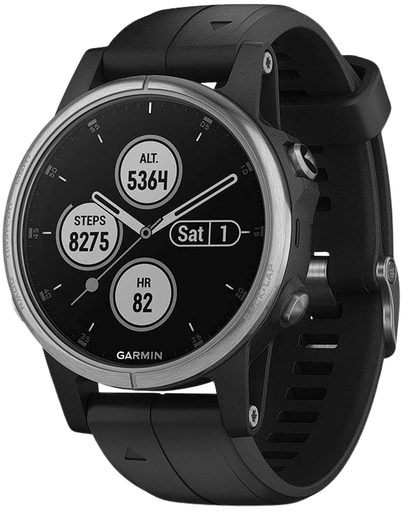 Montre Connectée : Garmin Fenix 5S Plus 42mm Argent