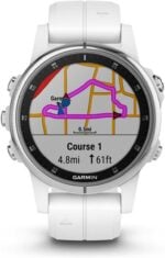 Garmin Fenix 5S Plus 42mm Noir, Blanc, Rose Gold