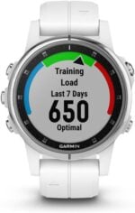 Garmin Fenix 5S Plus 42mm Noir, Blanc, Rose Gold