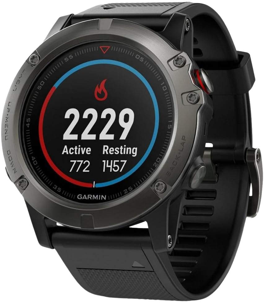 Montre Connectée : Garmin Fenix 5X 51mm Noir