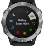 Garmin fēnix 6 47mm Argent, Noir