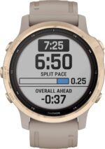 Garmin Fenix 6S Pro Solar 42mm Beige, Doré