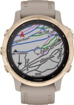 Garmin Fenix 6S Pro Solar 42mm Beige, Doré