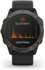 Garmin fenix 6X Solar Titanium DLC 51mm Noir