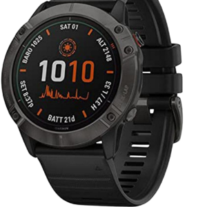 Garmin fenix 6X Solar Titanium DLC 51mm Noir