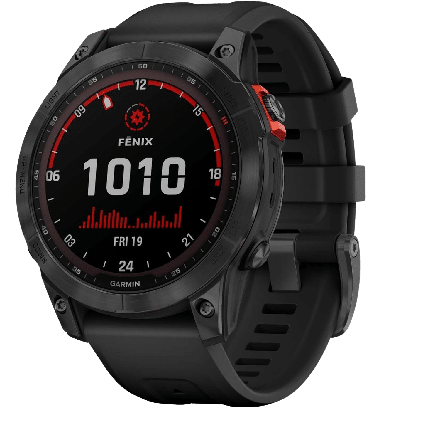 Montre Connectée : Garmin Fenix 7 Solar 47mm Noir