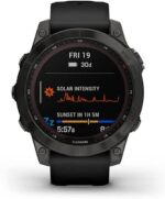 Garmin Fenix 7 Solar Sapphire 47mm Gris ardoise/Noir