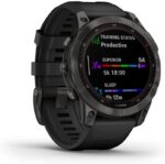 Garmin Fenix 7 Solar Sapphire 47mm Gris ardoise/Noir