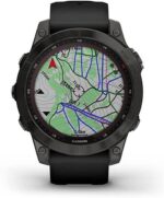 Garmin Fenix 7 Solar Sapphire 47mm Gris ardoise/Noir