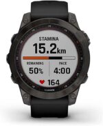 Garmin Fenix 7S Solar 42mm Argent