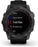 Garmin Fenix 7X Sapphire Solaire 51mm Gris Ardoise