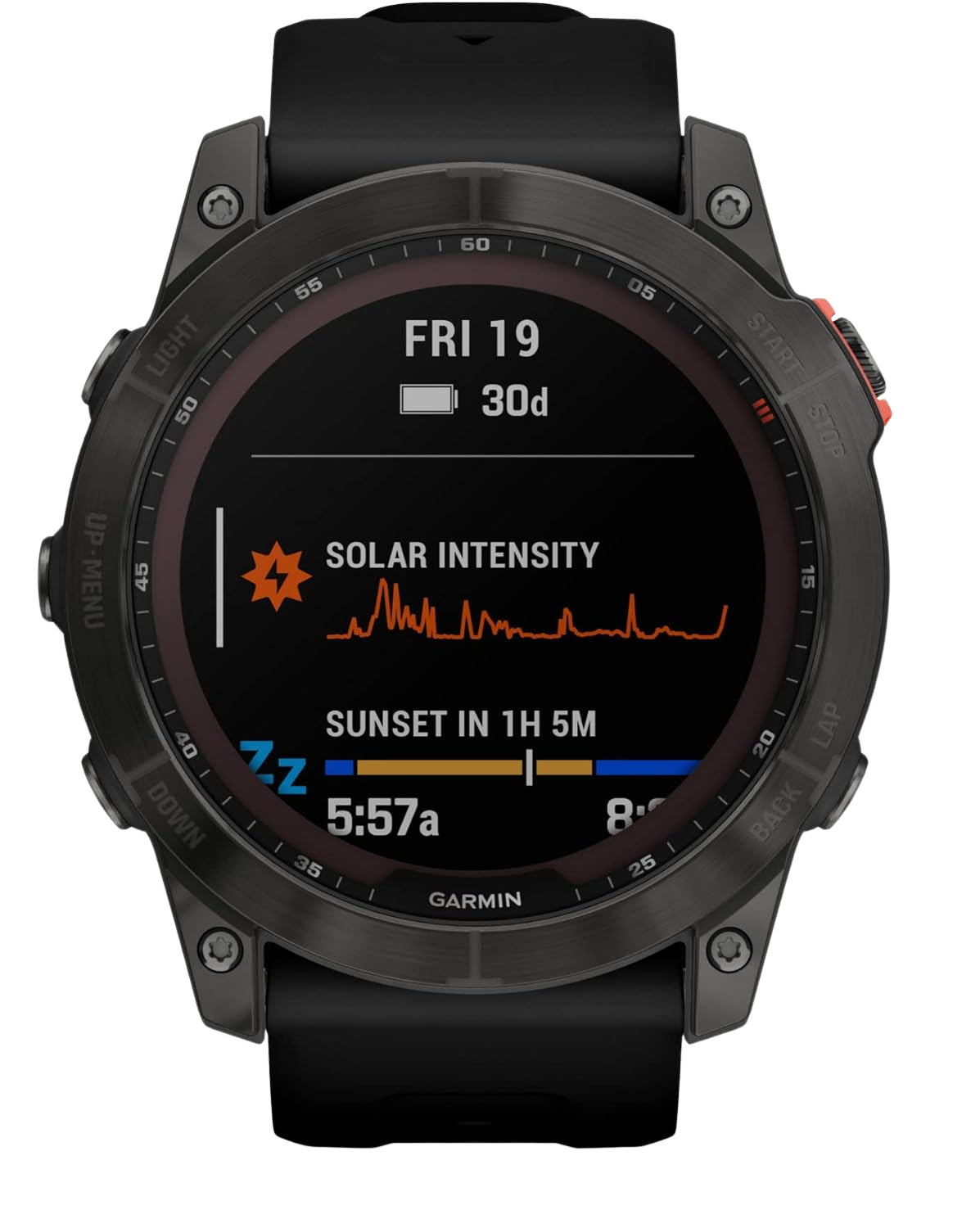 Montre Connectée : Garmin Fenix 7X Solar 51mm Noir