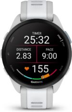 Garmin Forerunner 165 43mm Blanc, Gris Clair