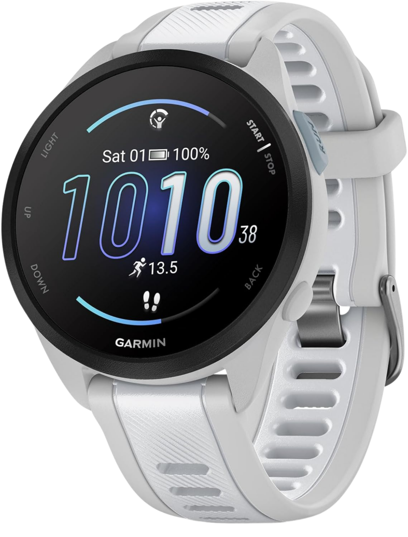 Garmin Forerunner 165 43mm Blanc, Gris Clair