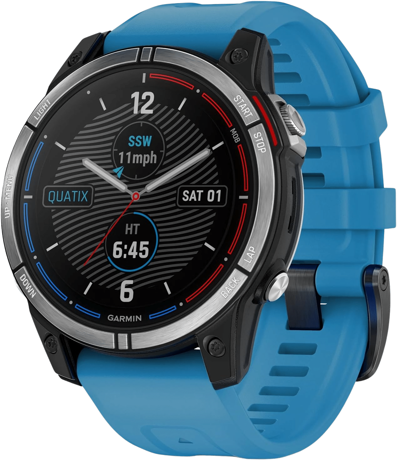 Montre Connectée : Garmin Quatix 7 51mm Bleu marine