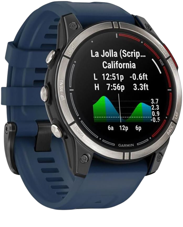 Montre Connectée : Garmin Quatix 7 Pro 51mm Bleu