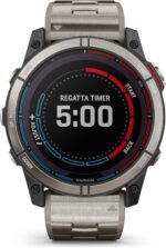 Garmin Quatix 7X Sapphire Solar Titan 51mm Gris