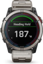 Garmin Quatix 7X Sapphire Solar Titan 51mm Gris