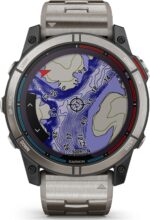 Garmin Quatix 7X Sapphire Solar Titan 51mm Gris