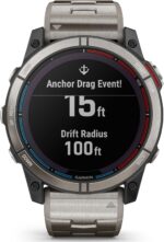 Garmin Quatix 7X Sapphire Solar Titan 51mm Gris