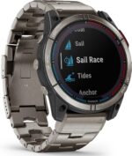 Garmin Quatix 7X Sapphire Solar Titan 51mm Gris