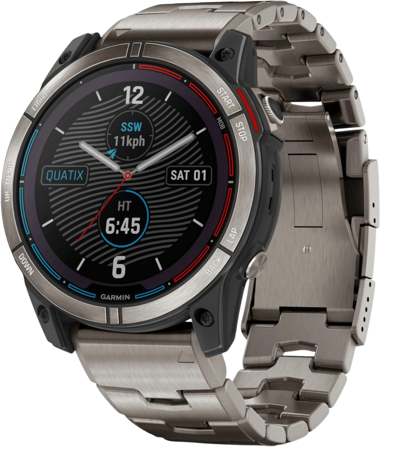 Garmin Quatix 7X Sapphire Solar Titan 51mm Gris