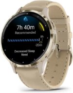 Garmin Venu 3S 41mm Or doux/Gris français