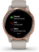 Garmin Venu AMOLED 43mm Or rose