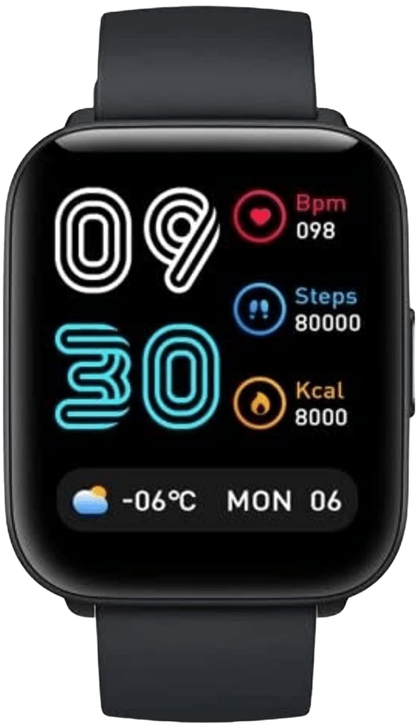 Mibro Xiaomi C2 Montre connectée Noir