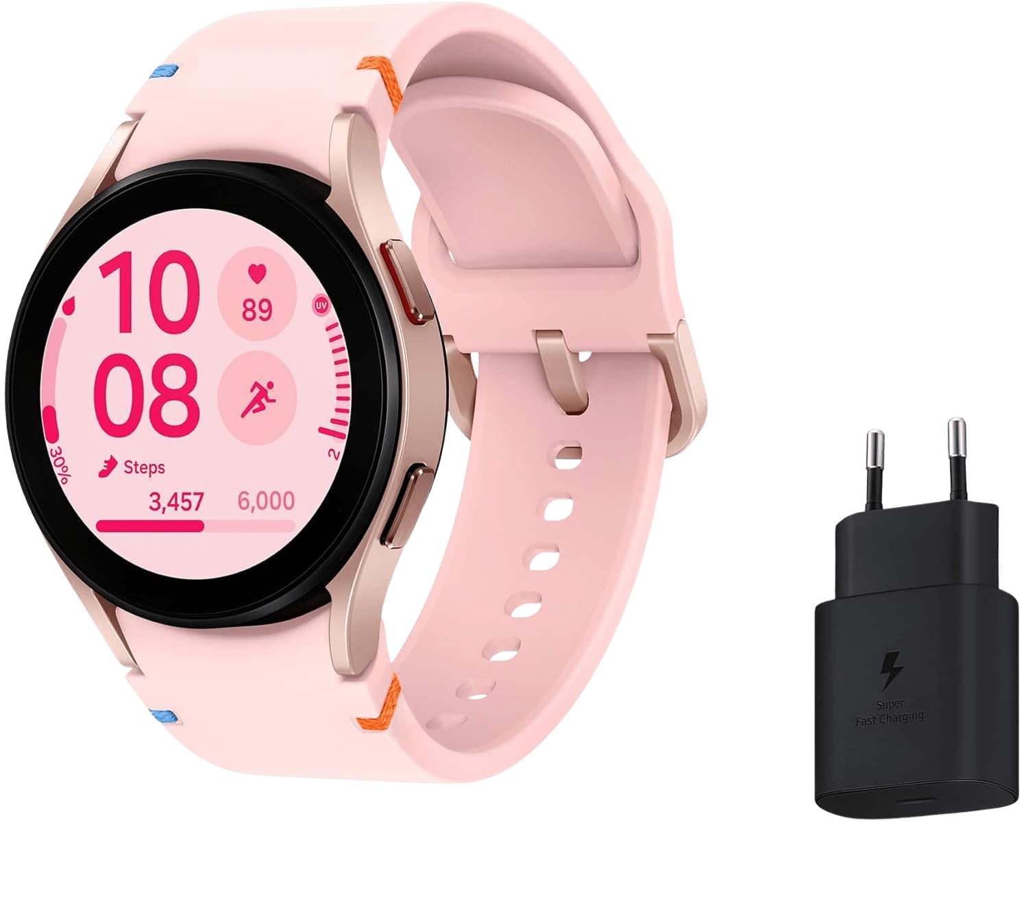 Montre Connectée : Samsung Galaxy Watch FE 40mm Or Rose