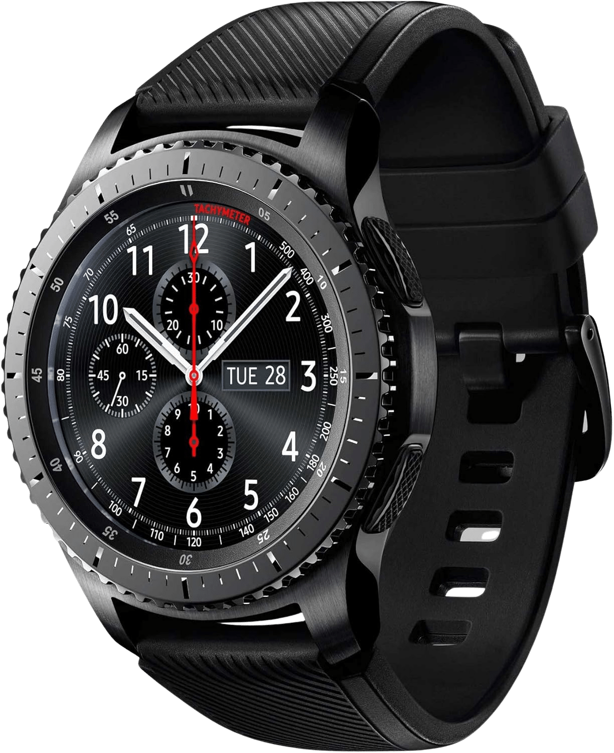 Montre Connectée : Samsung Gear S3 Frontier 46mm Gris Foncé