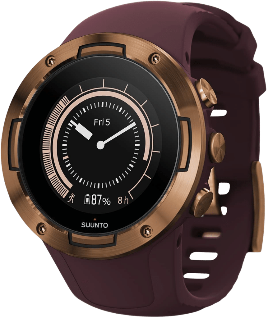 Suunto 5 46mm Graphite rouge