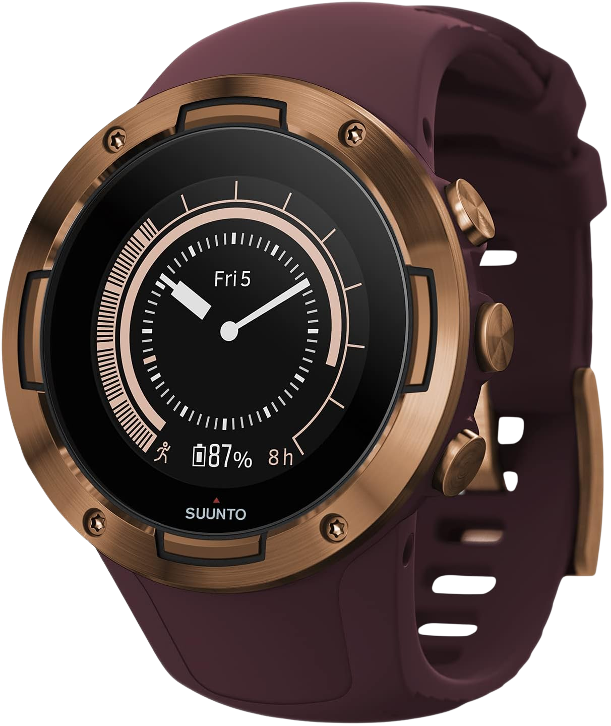 Montre Connectée : Suunto 5 46mm Graphite rouge