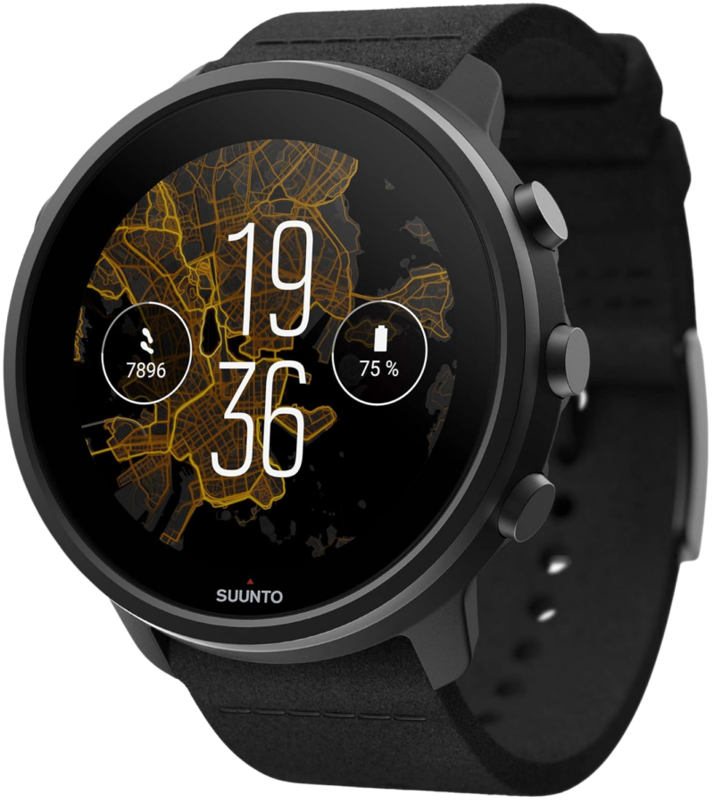 Suunto 7 Smartwatch 50mm Noir, Blanc, Sandstone, Graphite