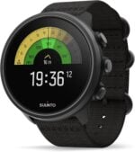 Suunto 9 Baro Noir, Blanc, Titane